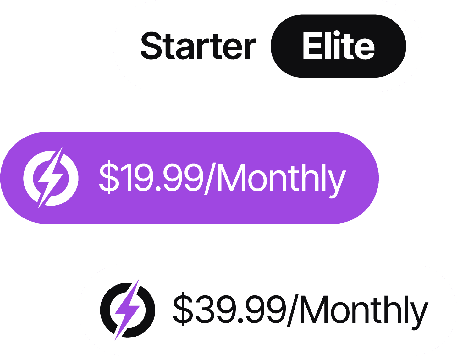 Simple plans that scale as you grow